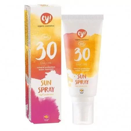 Opalovací přírodní krém ve spreji SPF 30 BIO Ey! - 100 ml