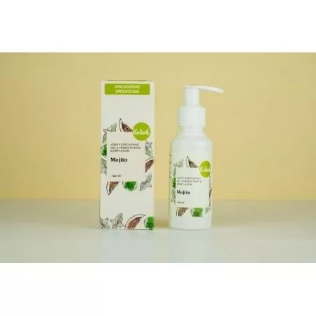 Sprchový gel s prebiotickým komplexem máta a limeta "Mojito" Kvitok - 100 ml