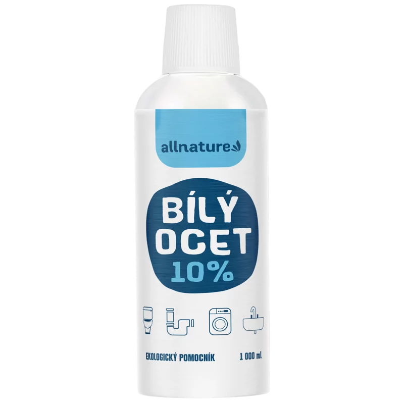 Bílý ocet 10% Allnature - 1000 ml