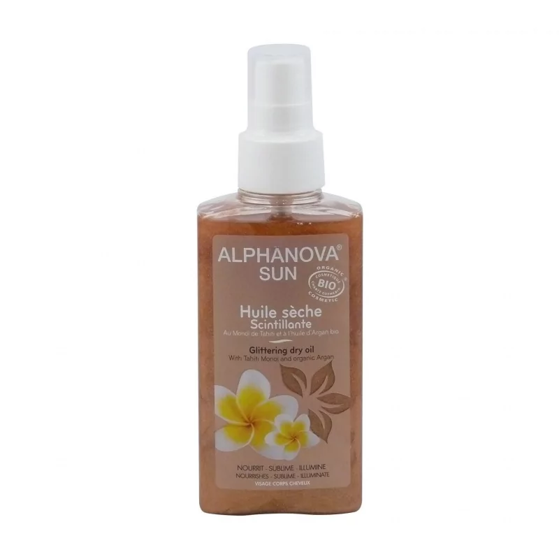 SUN Pečující olej třpytivý Alphanova - 125 ml