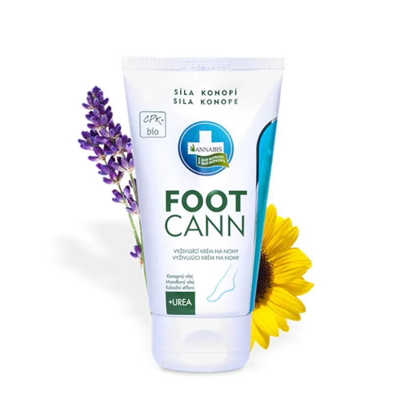 Footcann BIO krém na nohy Annabis - 75 ml