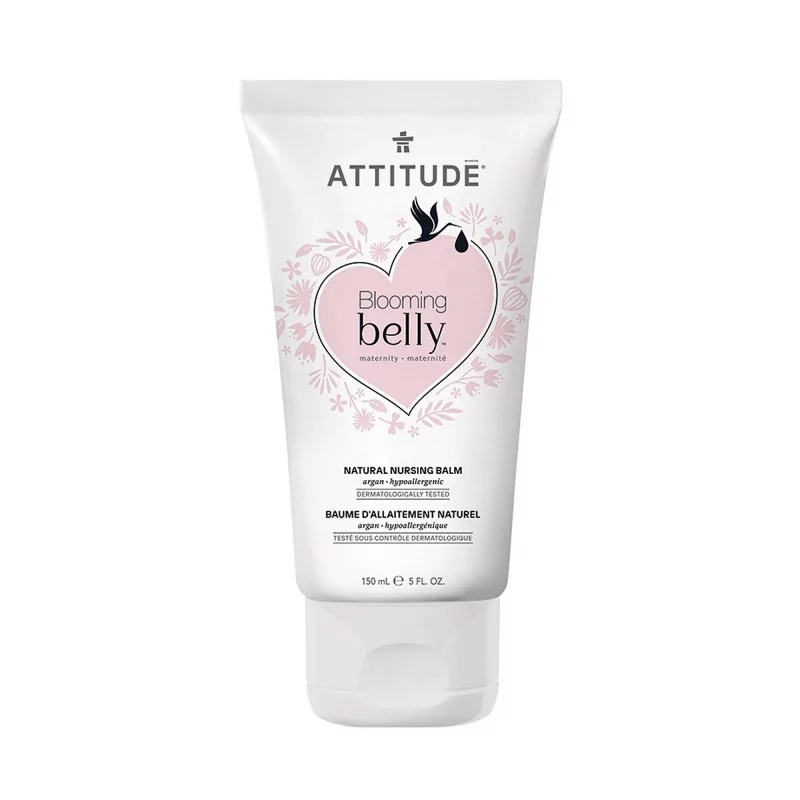 Krém na bradavky s arganem (Blooming Belly) Attitude - 150 ml