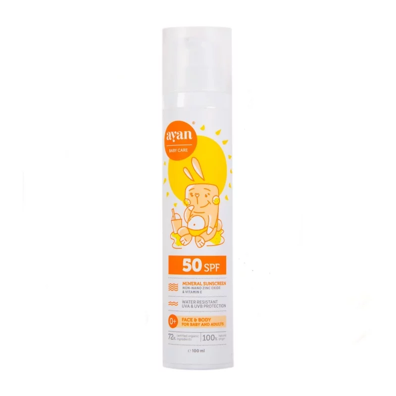 Opalovací mléko SPF 50 Ayan - 100 ml