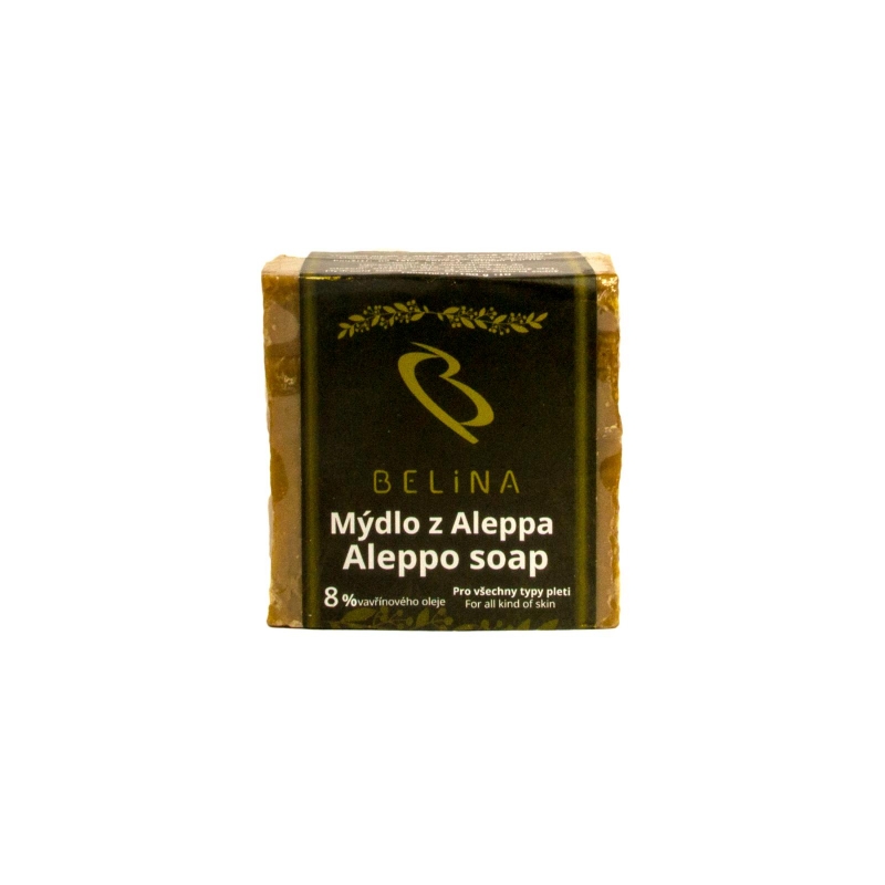 Tradiční aleppské mýdlo 8% Belina - 180 g