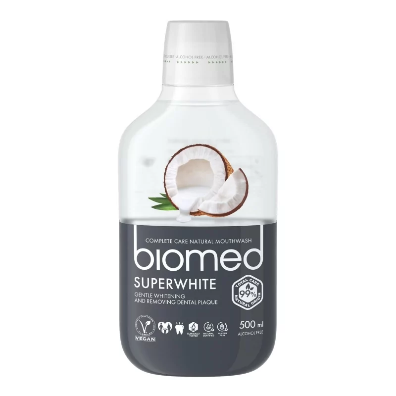 Superwhite ústní voda Biomed - 500 ml