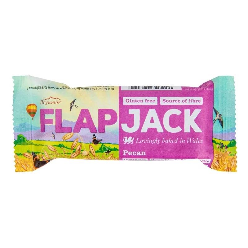 Flapjack ovesný pekan bezlepkový Brynmor - 80 g