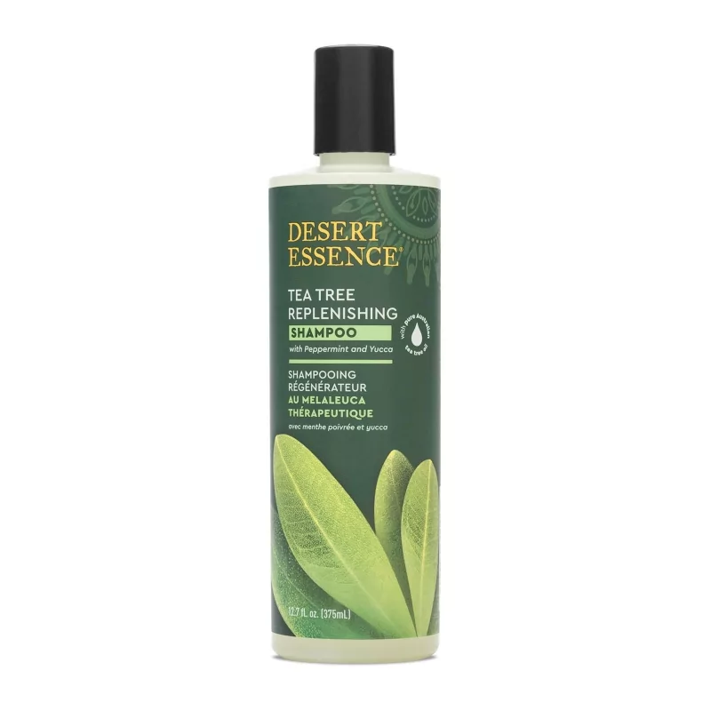 Šampon hojivý regenerační s tea tree Desert Essence - 382 ml