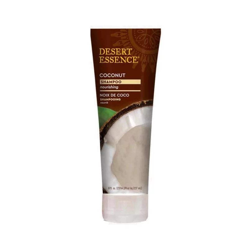 Šampon pro suché vlasy kokos Desert Essence - 237 ml