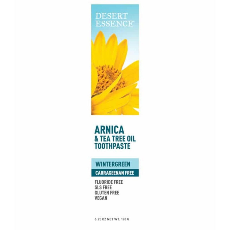 Zubní pasta arnika a tea tree Desert Essence - 176 g