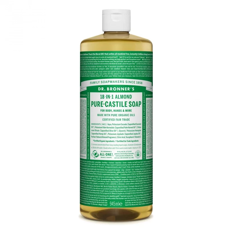 Tekuté universální mýdlo All - One! (Almond) Dr. Bronner's - 945 ml