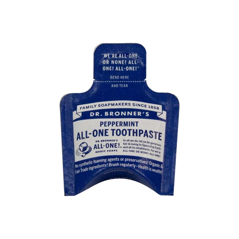 Zubní pasta (Peppermint) Dr. Bronner's - 5 ml