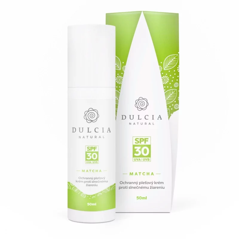 Ochranný pleťový krém (SPF 30) Dulcia natural - 50 ml