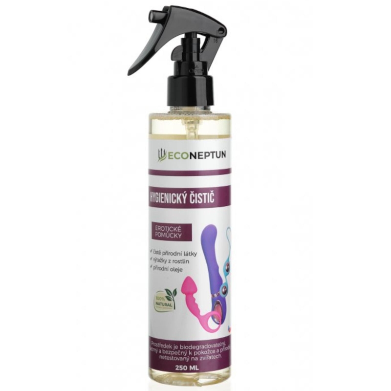 Hygienický čistič na erotické pomůcky natural EcoNeptun - 250 ml