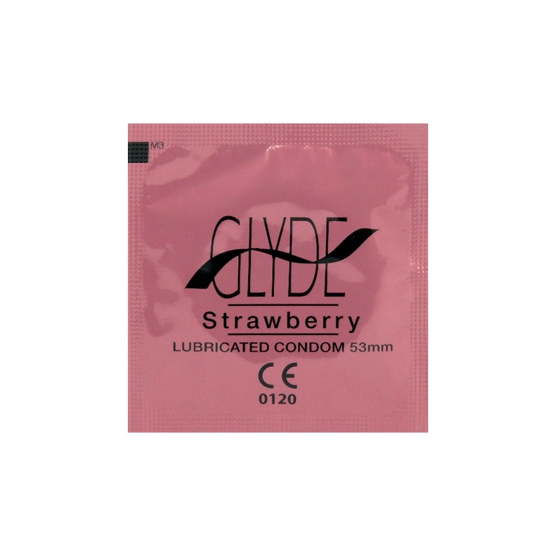 Kondomy Strawberry Glyde - 10 ks