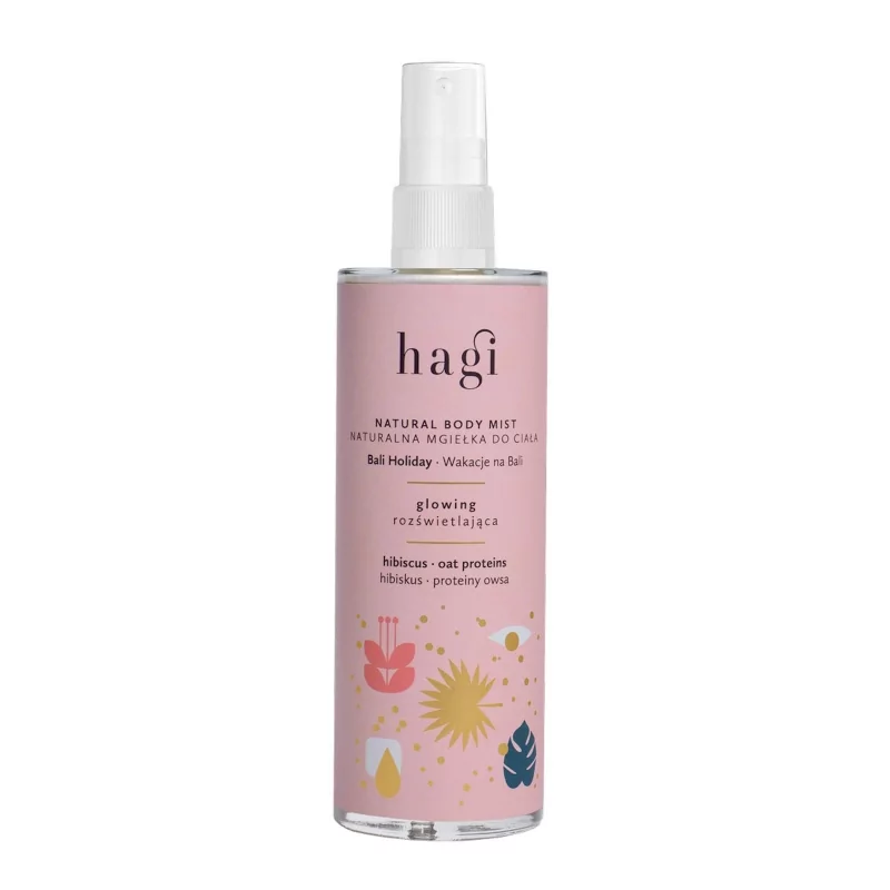 Tělová mlha se zlatými částečkami (Bali Holidays) Hagi - 100 ml