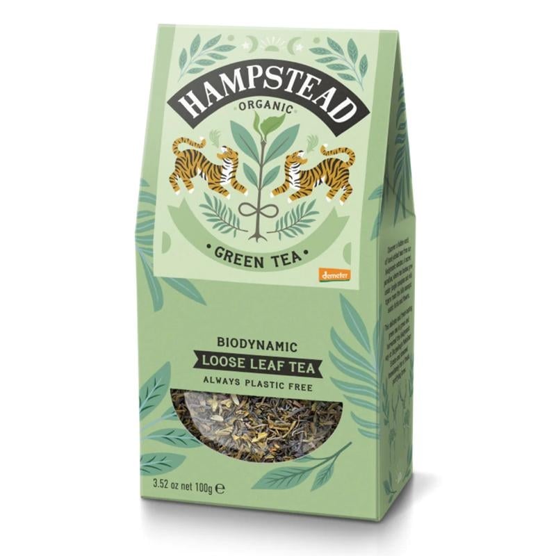BIO zelený čaj (sypaný) Hampstead Tea London - 100 g