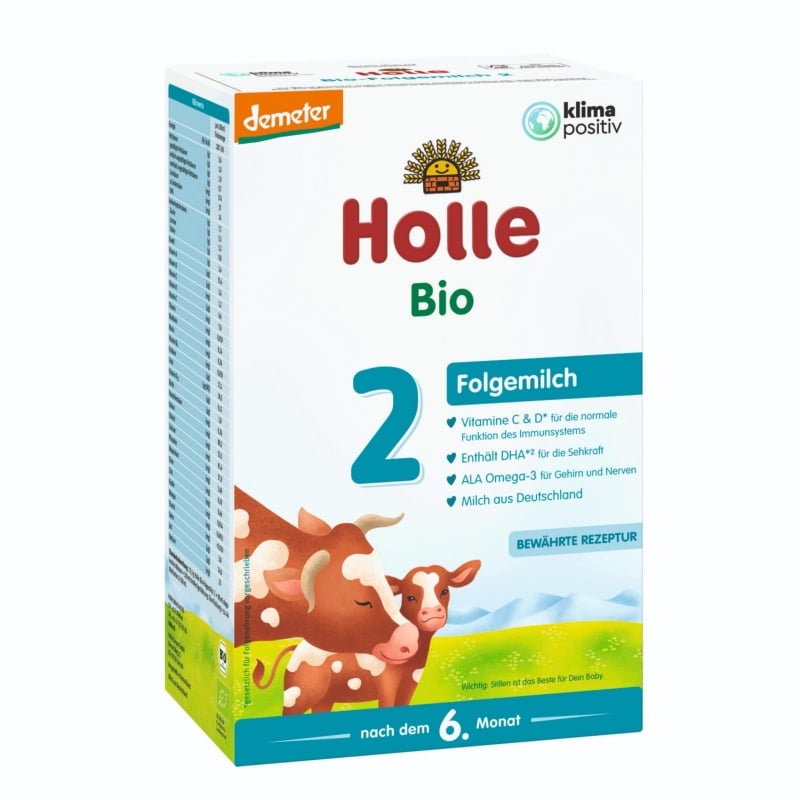 BIO dětská mléčná výživa 2 pokračovací Holle - 600 g