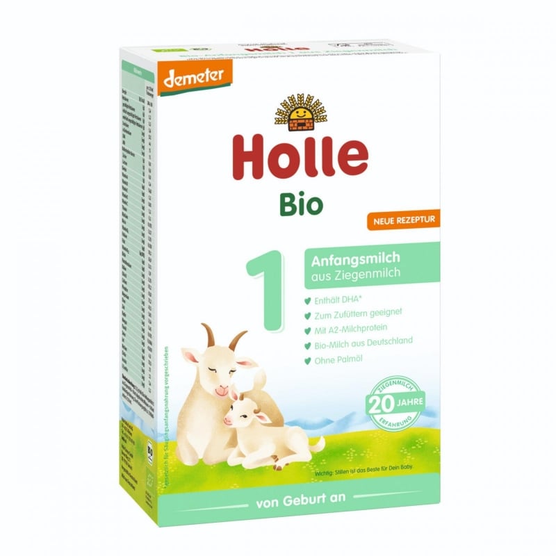BIO dětská mléčná výživa na bázi kozího mléka 1 počáteční Holle - 400 g
