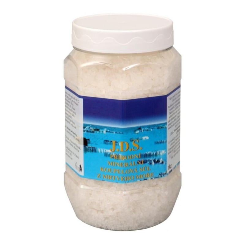 Koupelová sůl z Mrtvého moře J.D.S. - 1 kg dóza