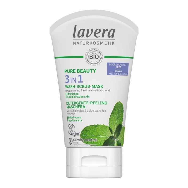 Pure Beauty Čistící gel (Peeling a maska 3v1) Lavera - 125 ml