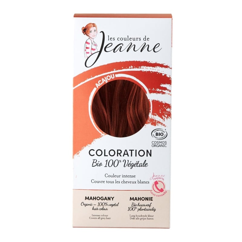 Barva na vlasy mahagonová Les couleurs de Jeanne - 2 x 50 g
