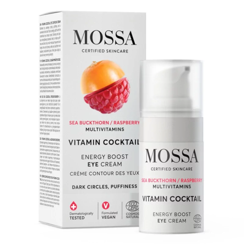 Energizující intenzivní oční krém (Vitamínový koktejl) Mossa - 15 ml