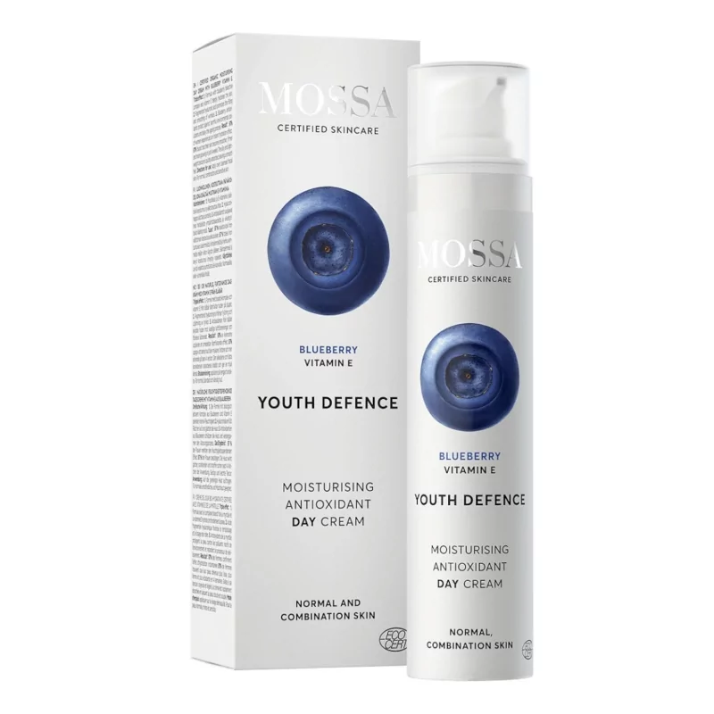 Hydratační denní krém s antioxidanty (Youth Defence) Mossa - 50 ml