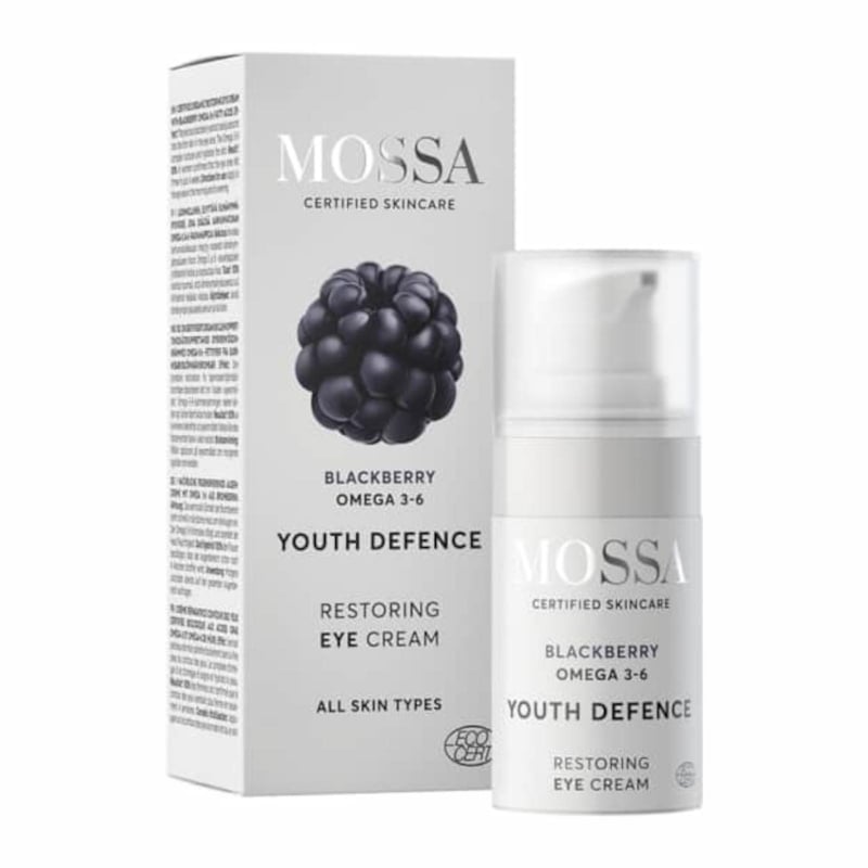 Obnovující oční krém (Youth Defence) Mossa - 15 ml