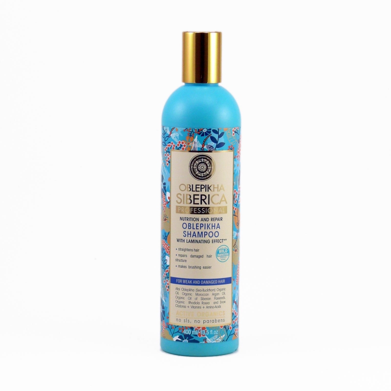 Rakytníkový šampon pro poškozené vlasy Natura Siberica - 400 ml