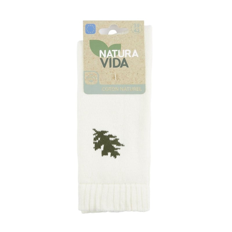 Ponožky cotton regular naturel (39 - 42) Natura Vida - 1 ks