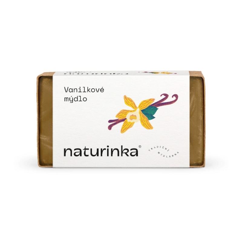 Vanilkové mýdlo Naturinka - 110 g