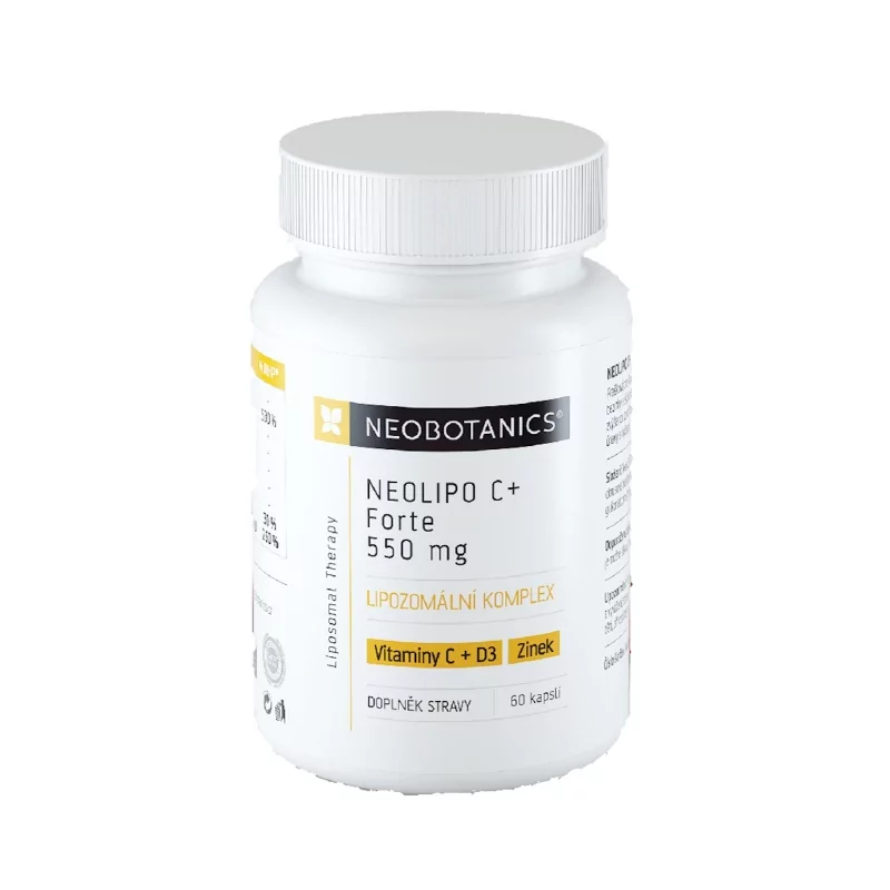 Neolipo C + D + Zn forte Neobotanics - 40 g, 60 kapslí