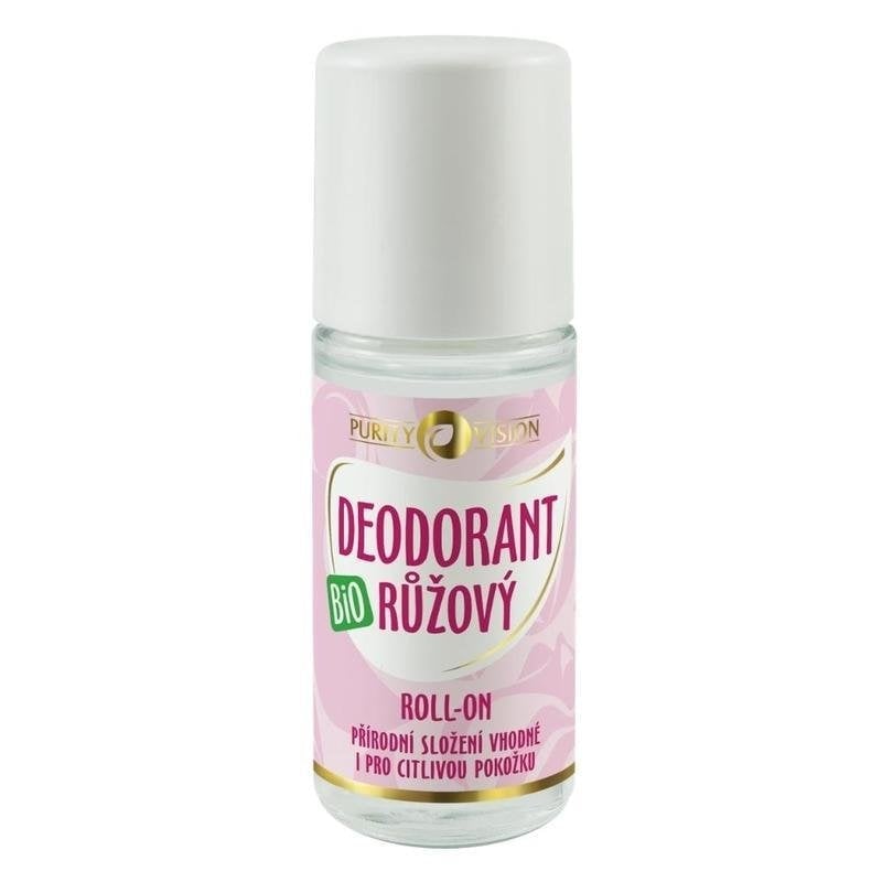 BIO Růžový Deodorant roll - on Purity Vision - 50 ml