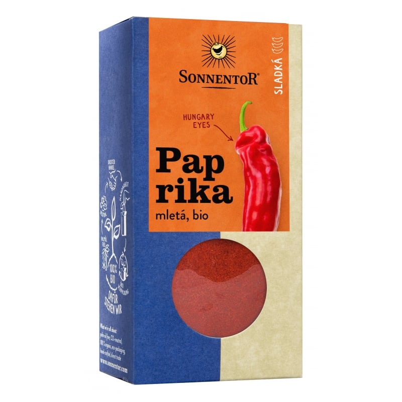 Paprika sladká BIO (mletá) Sonnentor - 50 g
