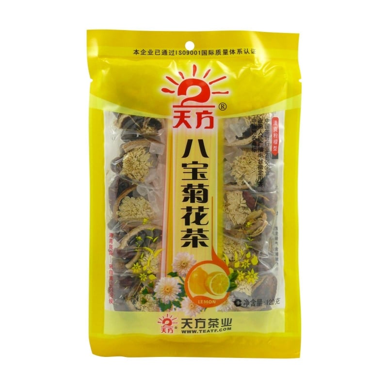 Nápoj osmi pokladů Ba Bao Cha citron TeaTao - 120 g, 10 sáčků