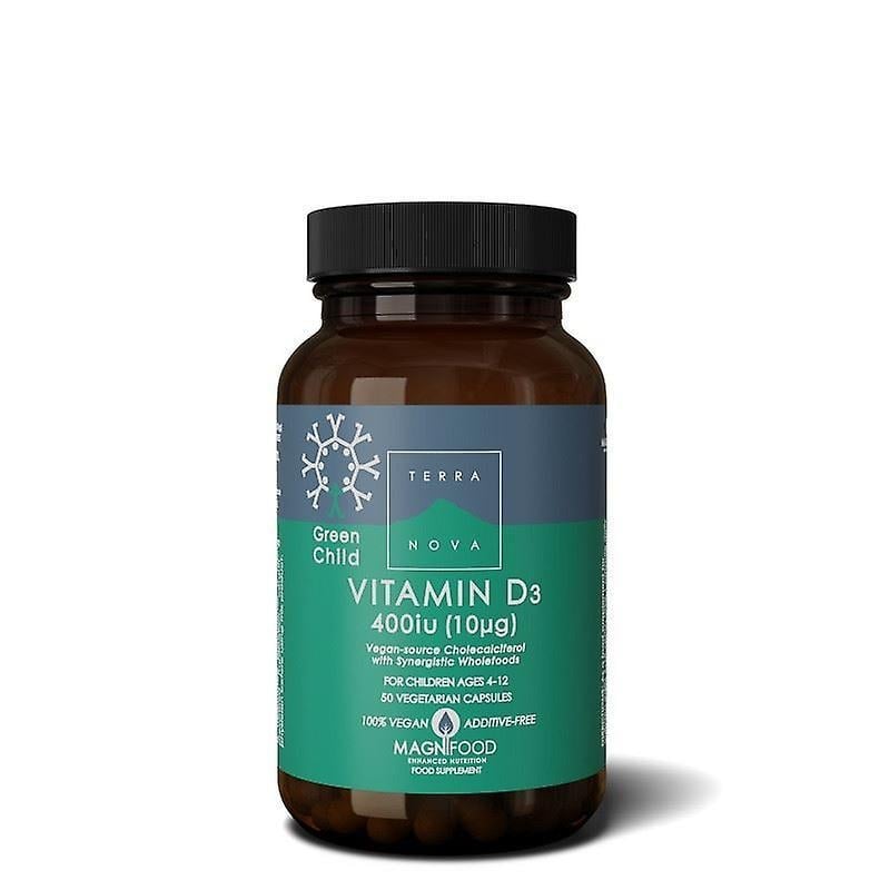Vitamin D3 400 iu pro děti Terranova Health - 50 ks