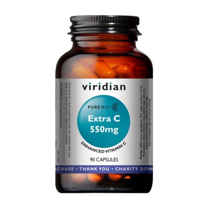 Extra C 550 mg (kapsle) Viridian - 90 ks