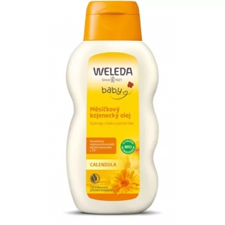 Baby Měsíčkový kojenecký olej Weleda - 200 ml