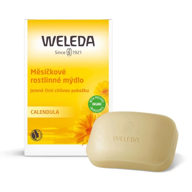 Měsíčkové rostlinné mýdlo Weleda - 100 g