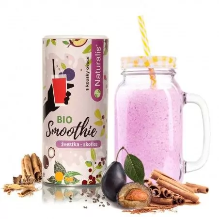 Smoothie Naturalis Skořice a Švestka BIO - 180g