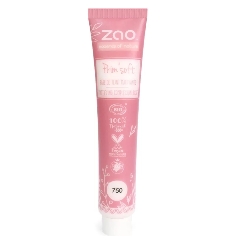 Zmatňující báze pod make - up 750 Zao - 30 ml náplň