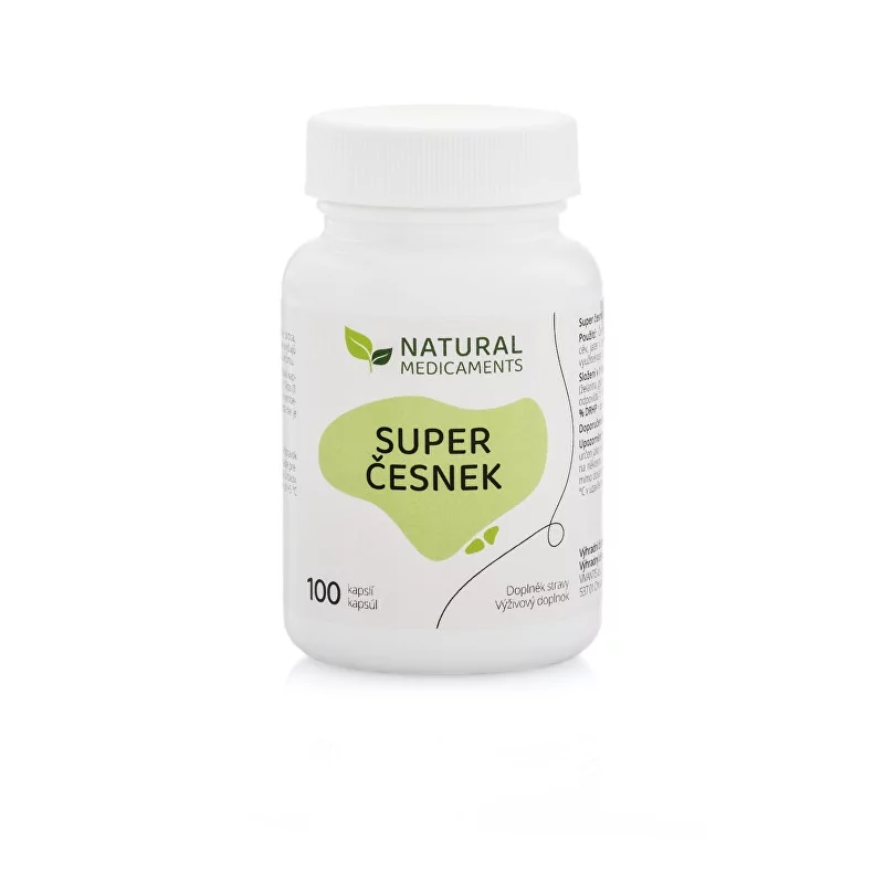 Super Česnek Natural Medicaments - 100 kapslí