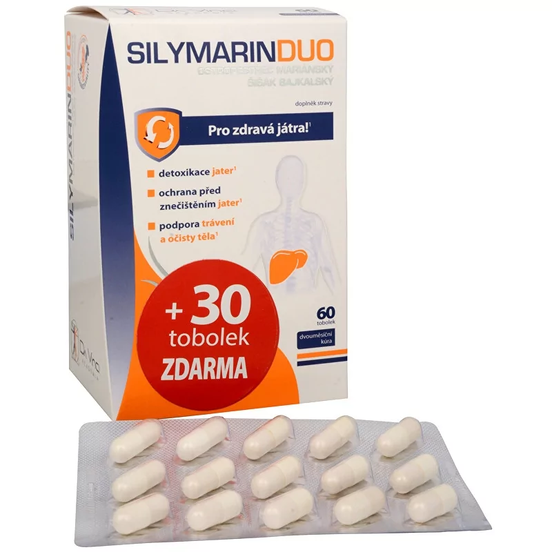 Silymarin Duo 60 tob. + 30 tob. ZDARMA Simply You - 60 tob. + 30 tob. zdarma