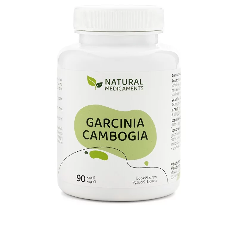 Garcinia Cambogia Natural Medicaments - 90 kapslí