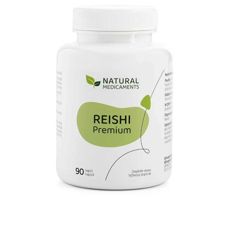 Reishi Premium Natural Medicaments - 90 kapslí