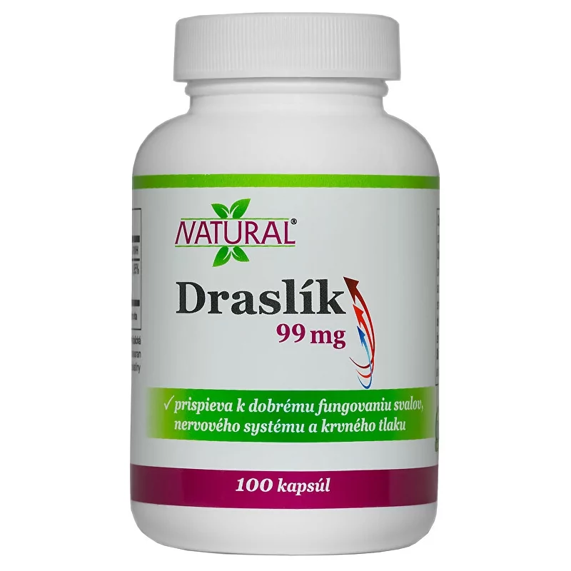 Draslík Natural SK - 100 kapslí