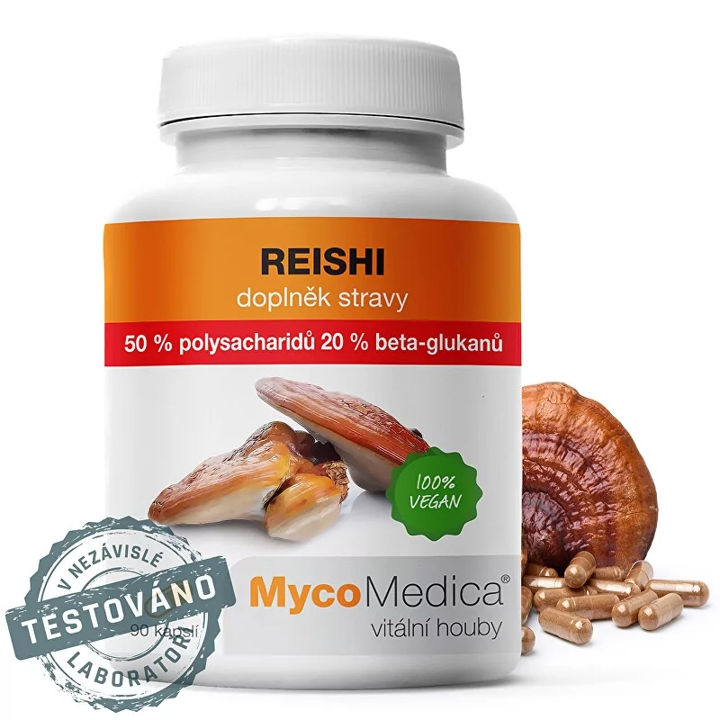 Reishi 50 % vysoká koncentrace MycoMedica