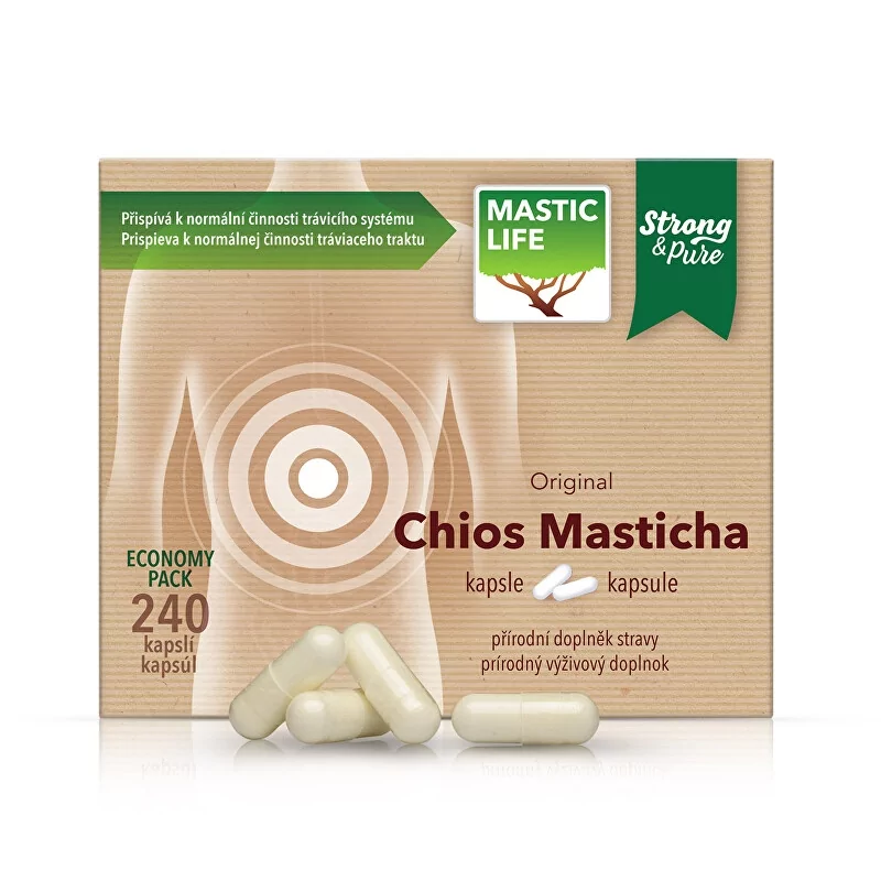 Chios Masticha Strong&Pure Mastic Life - 240 kapslí