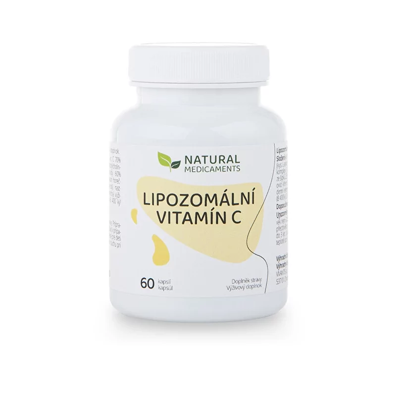 Lipozomální vitamín C Natural Medicaments - 60 kapslí