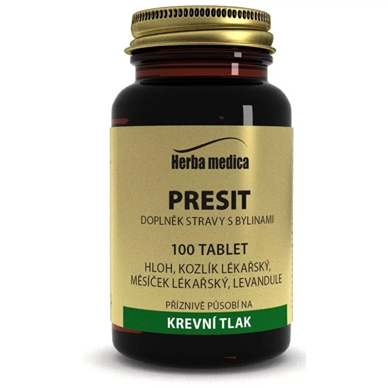 Presit 50g / krevní tlak HerbaMedica - 100 tablet